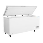 Polar Vrieskist | G-serie | Wit/rvs | 600l | -18°c/-25°c | Statisch | Kanteldeksel | 2035x730x970(h)mm