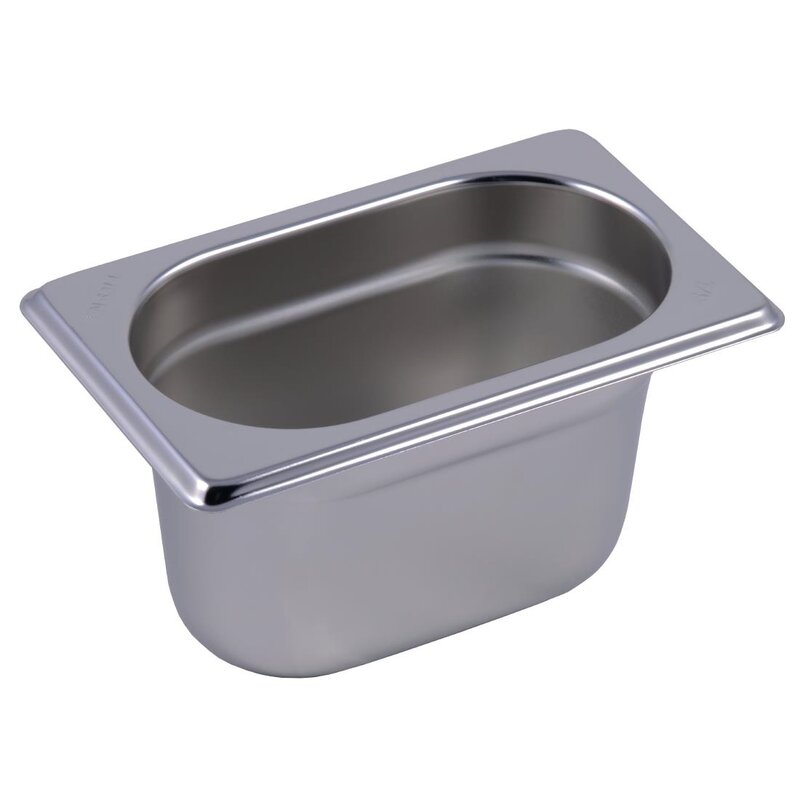 Gastro M GN Bak Rvs 1/9 - 800ml | 176x108x100(h)mm