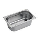 Gastro M Gn-bak | Rvs | 1/4 GN | Hoogte 100mm | 265x162x100(h)mm