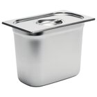 Gastro M Gn-bak | Rvs | 1/4 GN | Hoogte 200mm | 265x162x200(h)mm