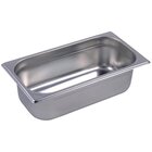 Gastro M Gn-bak | Rvs | 1/3 GN | Hoogte 100mm | 325x176x100(h)mm