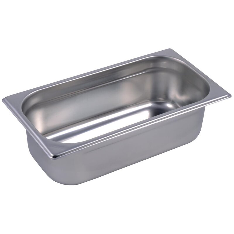 Gastro M Gn-bak | Rvs | 1/3 GN | Hoogte 100mm | 325x176x100(h)mm