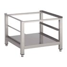 Gastro M Vaatwasser Onderstel Met Onderblad en Geleider | 600x600x400(h)mm