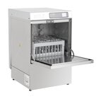 Buffalo Digitale Onderbouw Glazenspoelmachine Met Afvoerpomp 400 mm Mand 3,3 kW