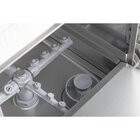 Buffalo Digitale Onderbouw Glazenspoelmachine Met Afvoerpomp 400 mm Mand 3,3 kW