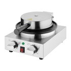 Buffalo Wafelijzer | Enkel | Belgische Wafels (ø180mm) | 50°c/250°c | 1kw (230v) | Timer | 240x290x198(h)mm