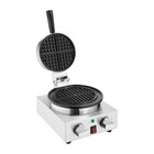 Buffalo Wafelijzer | Enkel | Belgische Wafels (ø180mm) | 50°c/250°c | 1kw (230v) | Timer | 240x290x198(h)mm