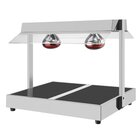 Buffalo Warmhoudunit | 2x 1/1 GN | 35°c/85°c | Onder-/bovenverwarming | 1kw (230v) | 699x501x567(h)mm