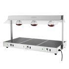 Buffalo Warmhoudunit | 3x 1/1 GN | 35°c/85°c | Onder-/bovenverwarming | 1.5kw (230v) | 1036x501x567(h)mm