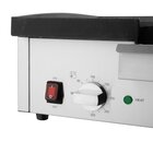 Buffalo Bak-/grillplaat | Elektrisch | Gegroefd Oppervlak 555x264 (gietijzer) | 50°c/300°c | 3kw (230v) | Timer | 615x466x207(h)mm
