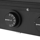 Buffalo Warmhoudvitrine | Zwart | 30°c/90°c | Statisch | 2 Niveaus | Zelfbediening | 0.56kw (230v) | 650x467x630(h)mm
