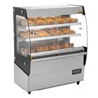 Buffalo Verwarmd Wandmeubel | Rvs/zwart | 30°c/80°c | Geventileerd | 3 Niveaus | Zelfbediening | 2kw (230v) | 1000x592x1253(h)mm