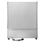 Buffalo Verwarmd Wandmeubel | Rvs/zwart | 30°c/80°c | Geventileerd | 3 Niveaus | Zelfbediening | 2kw (230v) | 1000x592x1253(h)mm