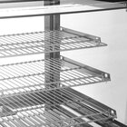 Buffalo Warmhoudvitrine | Zwart/rvs | 30°c/90°c | Statisch | 3 Niveaus | 1.1kw (230v) | 678x568x686(h)mm