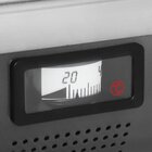 Buffalo Warmhoudvitrine | Grijs/rvs | 30°c/90°c | Statisch | 3 Niveaus | Zelfbediening | 1kw (230v) | 675x484x663(h)mm
