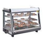 Buffalo Warmhoudvitrine | Grijs/rvs | 30°c/90°c | Statisch | 3 Niveaus | Zelfbediening | 1.1kw (230v) | 915x484x663(h)mm