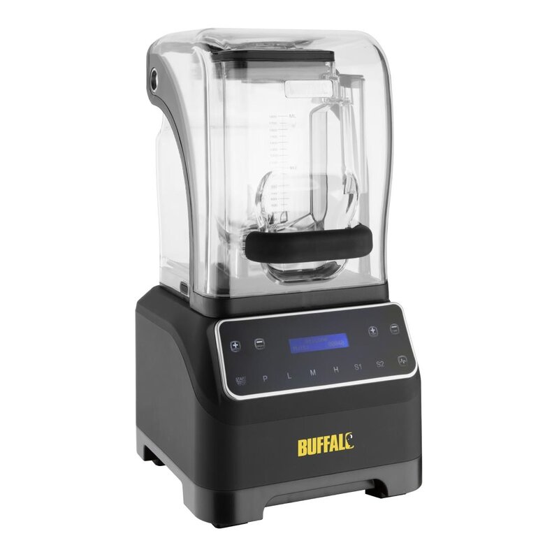 Buffalo Blender | 1.8l | Instelbare Snelheid | 1.68kw (230v) | Geluidskap | Programmering | Bpa-vrij | 246x271x487(h)mm