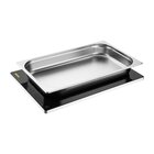Buffalo Warmhoudplaat | Slimline | 1/1 GN | 65°c/105°c | 0.23kw (230v) | Touchbediening | 380x550x25(h)mm