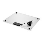 Buffalo Warmhoudplaat | Slimline | 2/1 GN | 65°c/105°c | 0.5kw (230v) | Touchbediening | 650x530x25(h)mm