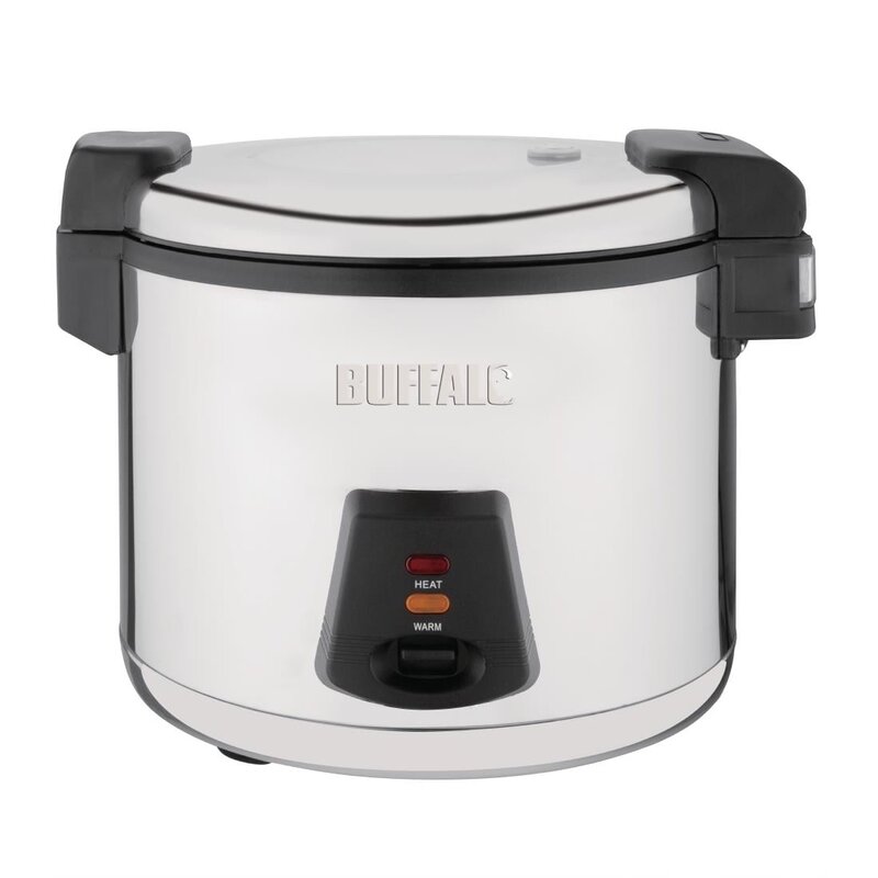 Buffalo Rijstkoker | 6l/13l | 50 Porties | 1.95kw (230v) | 460x400x345(h)mm