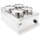 Lincat Bain Marie | 0.75kw | Rvs | Incl. 4x 4,5l Potten | 600x450x325mm