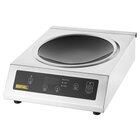 Buffalo Inductiewokplaat | 1 Kookpunt (ø360/380) | 60°c/240°c | 3kw (230v) | Timer | 340x432x125(h)mm