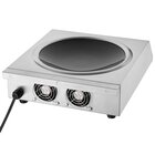 Buffalo Inductiewokplaat | 1 Kookpunt (ø360/380) | 60°c/240°c | 3kw (230v) | Timer | 340x432x125(h)mm