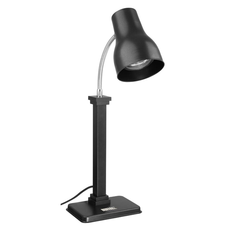 Buffalo Warmhoudlamp | Zwart | Zwenkbaar | Max. 250w | 260x180x670(h)mm