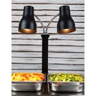 Buffalo Warmhoudlamp | Zwart | Zwenkbaar | 2x 250w | 260x180x670(h)mm