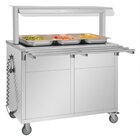 Buffalo Mobiele Uitgiftewagen Met Gesloten Verwarmd Blad 3x 1/1 GN