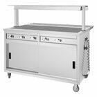 Buffalo Mobiele Uitgiftewagen Met Massief Verwarmd Bovenblad 4x 1/1 GN