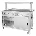 Buffalo Mobiele Uitgiftewagen Met Massief Verwarmd Bovenblad 4x 1/1 GN
