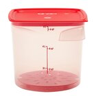 Cambro Freshpro Camrounds Druiprooster Rood