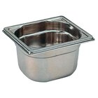 Matfer Bourgeat Gn-bak | Rvs | 1/6 GN | Hoogte 100mm | 176x162x100(h)mm