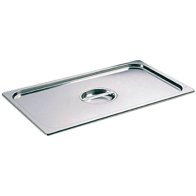 Matfer Bourgeat GN Rvs Deksel 1/1 | O.a. Voor K450, K050, K049, K048 | 530x325x25(h)mm