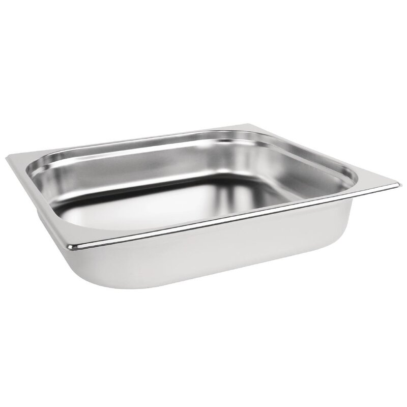 Vogue Gn-bak | Rvs | 2/3 GN | Hoogte 65mm | 354x325x65(h)mm