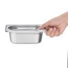 Vogue GN Bak Rvs 1/9 - 600ml | 176x108x65(h)mm