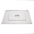 Vogue GN Deksel Rvs Met Handgreep 2/1 | O.a. Voor Gm316, Gm317, K801