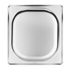 Vogue Gn-bak | Rvs | 1/6 GN | Hoogte 65mm | 176x162x65(h)mm