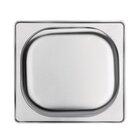 Vogue Gn-bak | Rvs | 1/6 GN | Hoogte 100mm | 176x162x100(h)mm