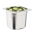 Vogue Gn-bak | Rvs | 1/6 GN | Hoogte 150mm | 176x162x150(h)mm