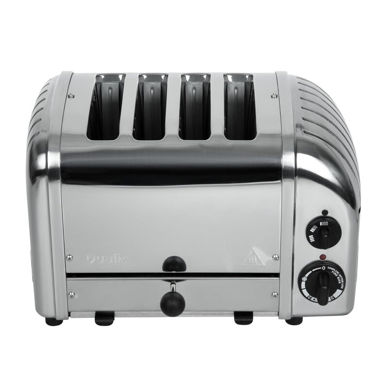 Dualit Broodrooster/tosti-apparaat  | Cap.4 St. | 230v | 360x220x210(h)mm