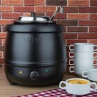 Buffalo Soepketel Zwart 10 Liter |  36(h)x34,5(ø)cm