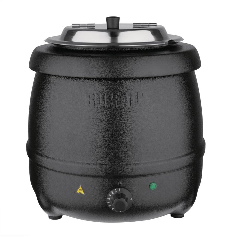 Buffalo Soepketel Zwart 10 Liter |  36(h)x34,5(ø)cm