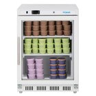 Polar Vrieskast | C-serie | 129l | Wit | -18°c/-22°c | Statisch | Wielen | 600x585x855(h)mm