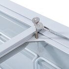 Polar Supermarkt Vrieskist | G-serie | 500l | Wit | -18°c/-22°c | Statisch | Schuifdeksels | Wielen | 1424x758x780(h)mm