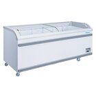 Polar Supermarkt Vrieskist | G-serie | 700l | Wit | -18°c/-22°c | Statisch | Schuifdeksels | Wielen | 2004x758x780(h)mm