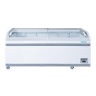 Polar Supermarkt Vrieskist | G-serie | 700l | Wit | -18°c/-22°c | Statisch | Schuifdeksels | Wielen | 2004x758x780(h)mm
