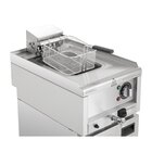 Buffalo 600 Serie Vrijstaande Enkele Tank Elektrische Friteuse 8ltr