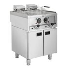 Buffalo 600 Serie Vrijstaande Elektrische Friteuse Met Dubbele Tank 2X 8ltr